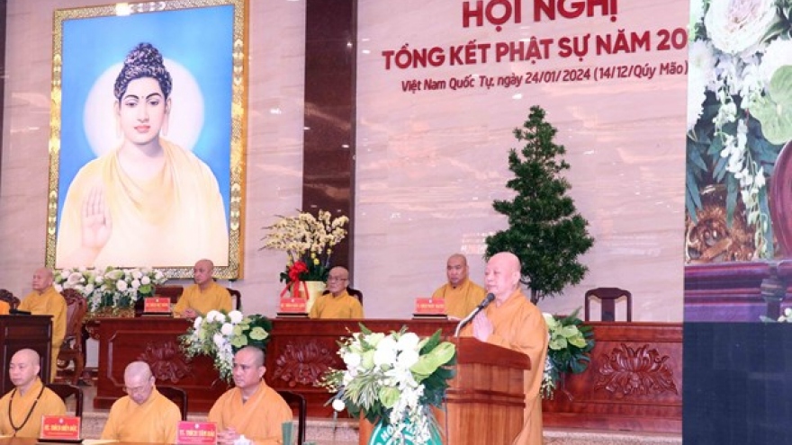 HCM City's Vietnam Buddhist Sangha spends VND748 billion on charity activities