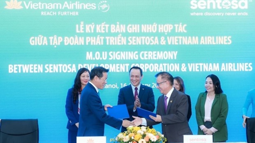 Vietnam Airlines, Singapore unveil tourism ipartnership nitiative