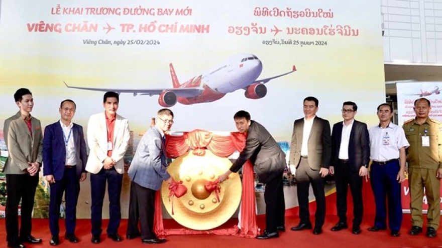 Vietjet opens new route connecting Ho Chi Minh City with Vientiane