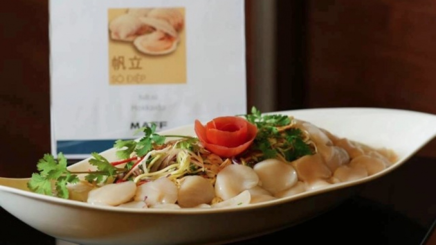 Japan selects Vietnam to process scallops