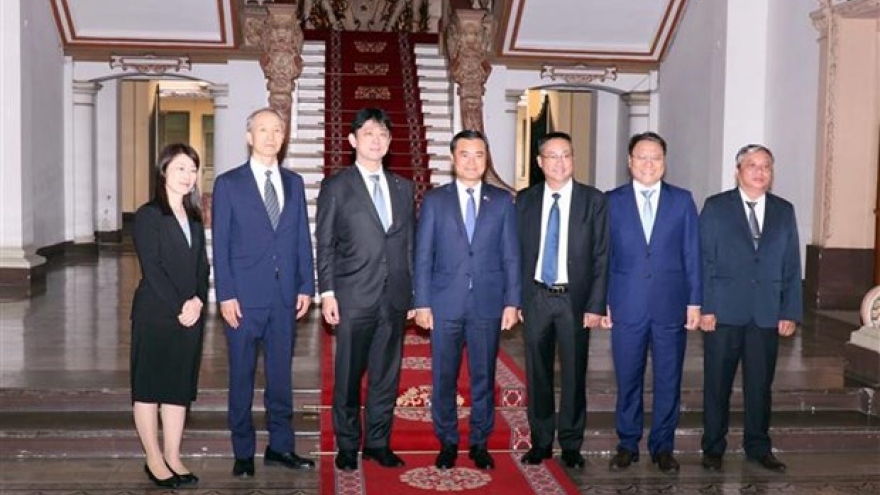 HCM City leader welcomes Japanese vice foreign minister