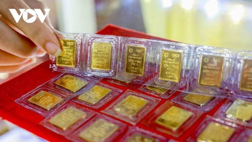 Domestic gold prices hit record-breaking VND82.2 million per tael