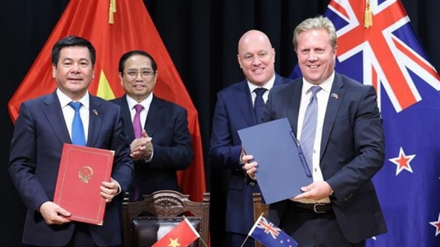 New Zealand, Vietnamese PMs issue joint press release