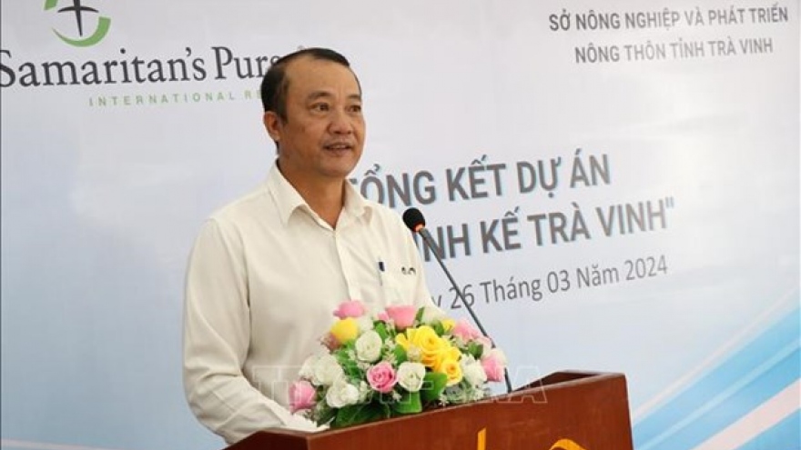 US organisation-funded project benefits poor households in Tra Vinh
