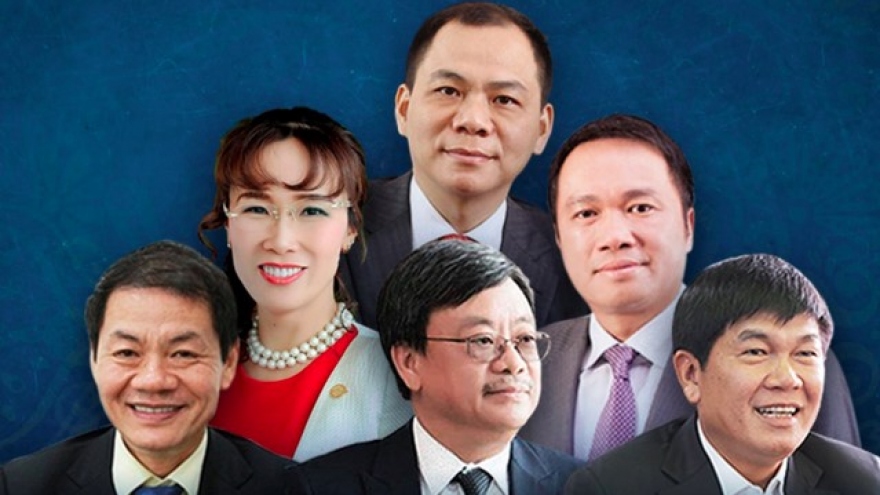 Six Vietnamese billionaires named on Forbes 2024 list