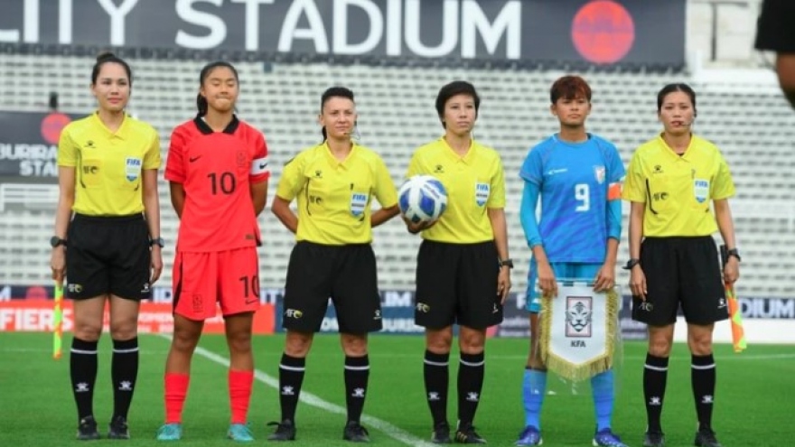 Vietnamese female referees to officiate U17 Women's Asian Cup finals