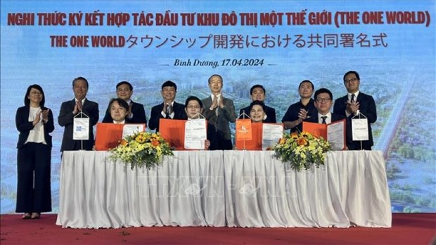 Japanese investors join big real estate project in Binh Duong