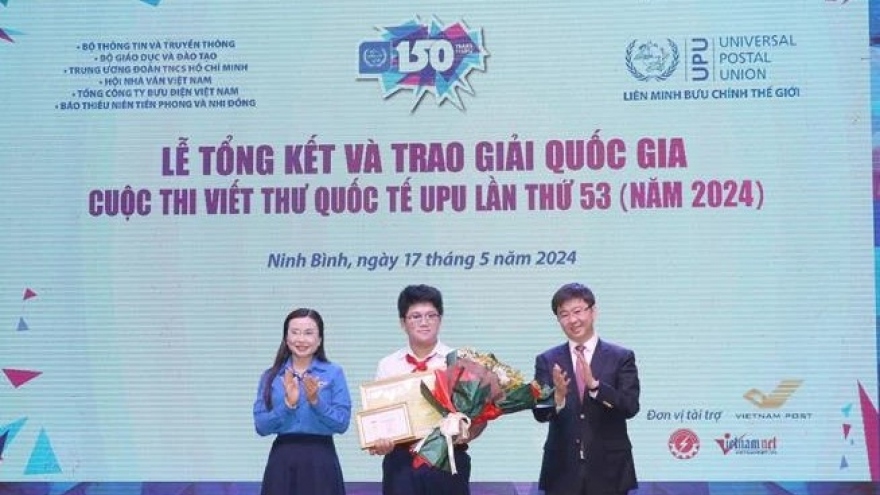 Winners of 53rd UPU letter-writing contest announced