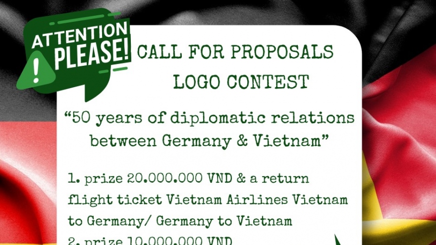 Logo design contest on Vietnam-Germany ties launched