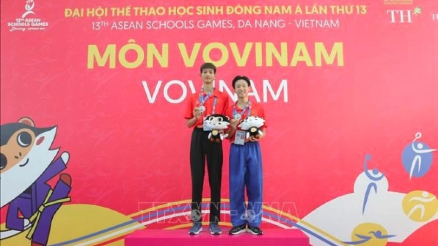 13th ASEAN School Games: Vietnamese team bring home more gold medals