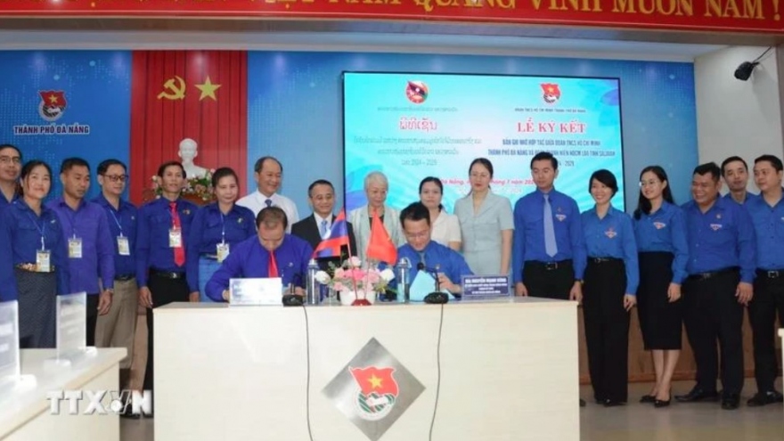 Da Nang, Salavan youth enhance cooperation