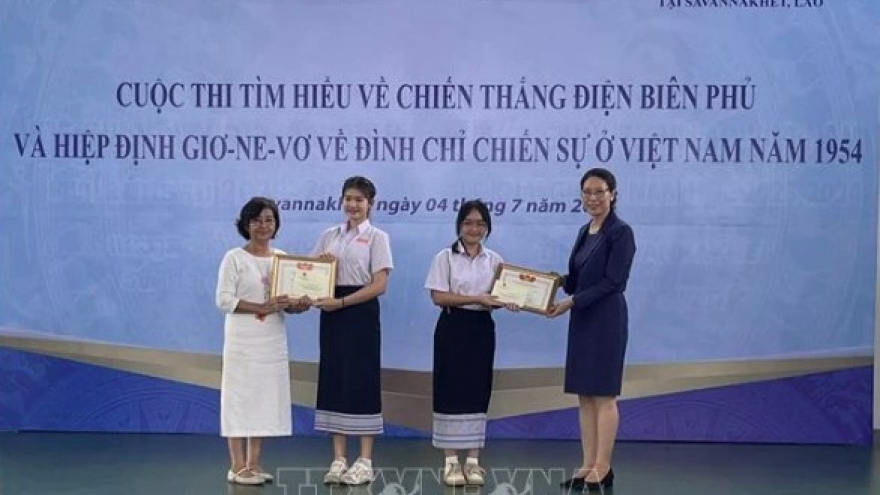 Dien Bien Phu Victory quiz held for Lao students