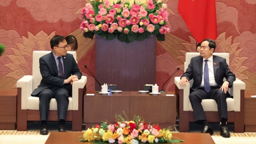 NA Chairman receives new Korean Ambassador to Vietnam