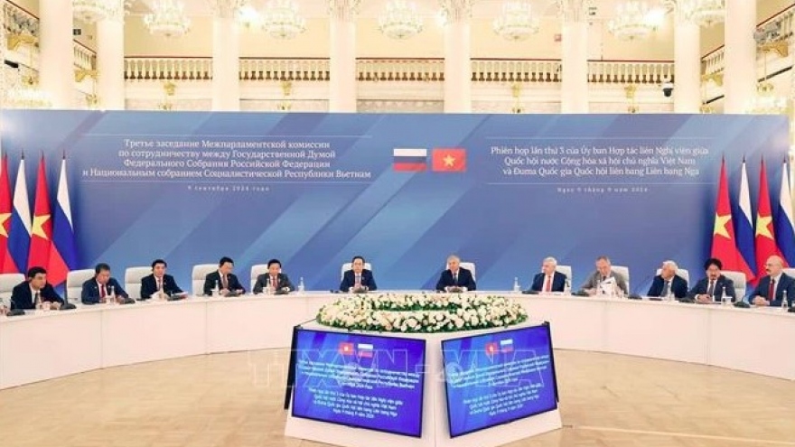 Joint statement issued at Vietnam-Russia Inter-Parliamentary Committee's meeting