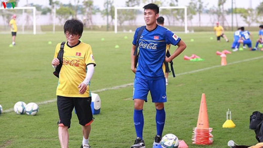 Trong Dai suffers injury in training session