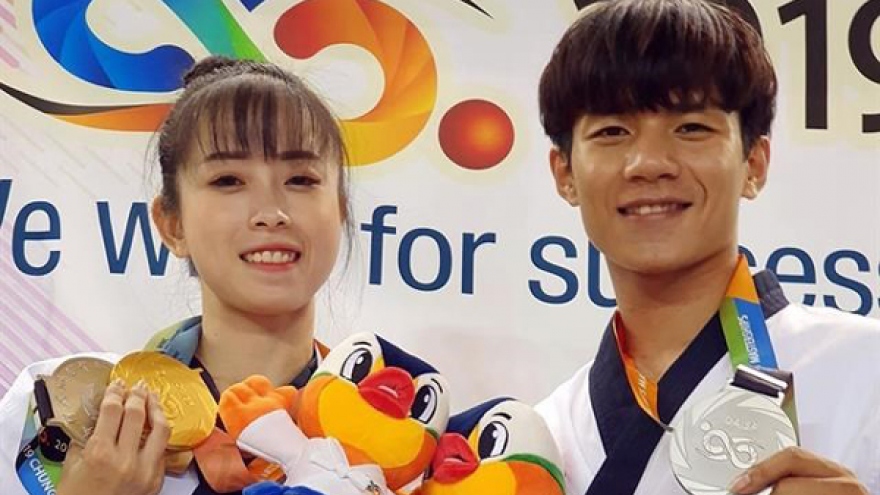 Vietnam win silver medal at Chungju World Martial Arts event