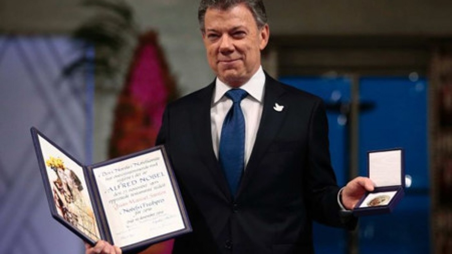 Nobel Peace Prize 2016 gives a boost to peace process in Colombia