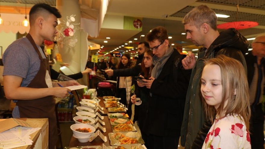 Vietnam street food festival in Moscow