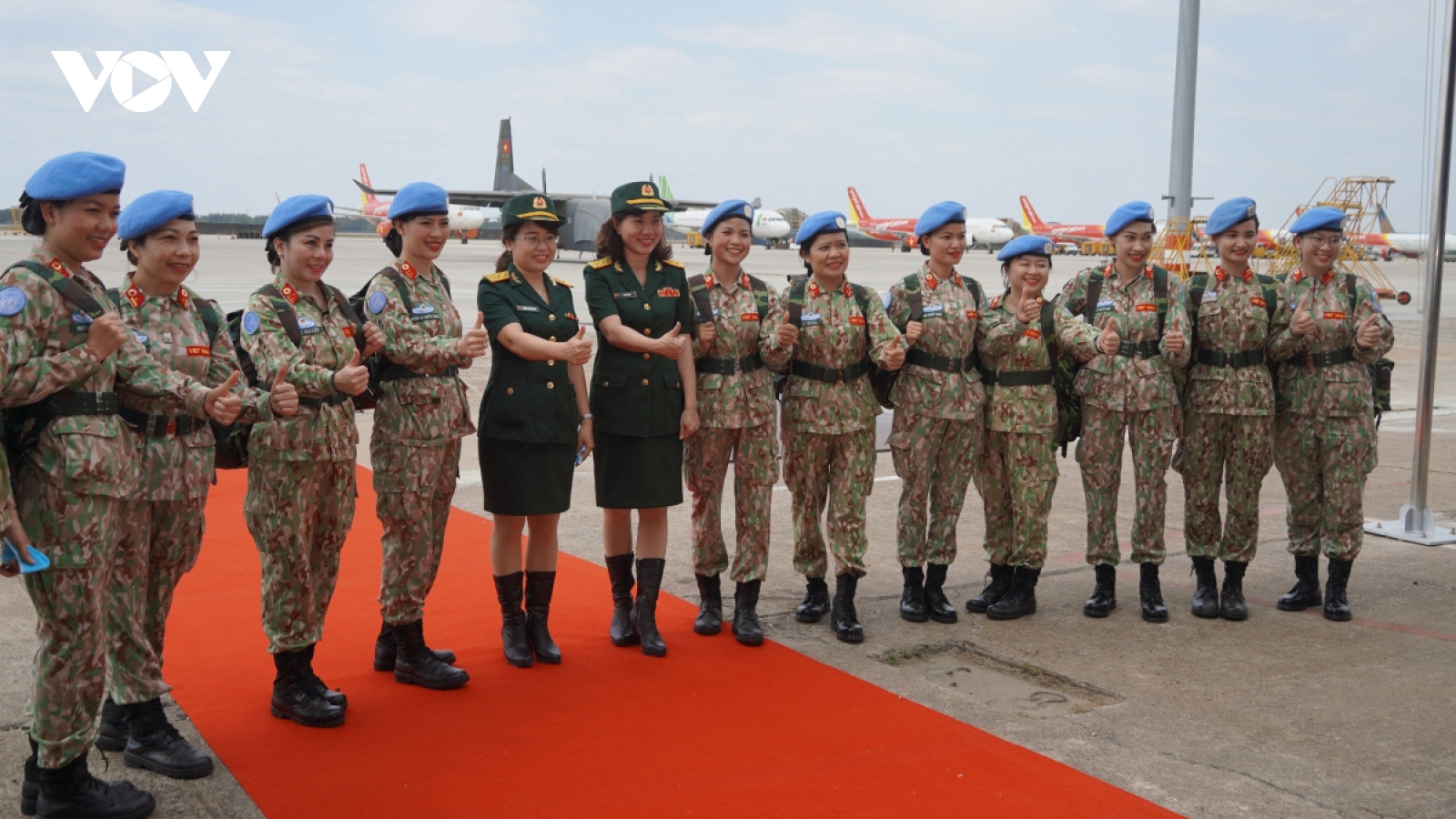 Vietnamese peacekeepers leave for South Sudan mission