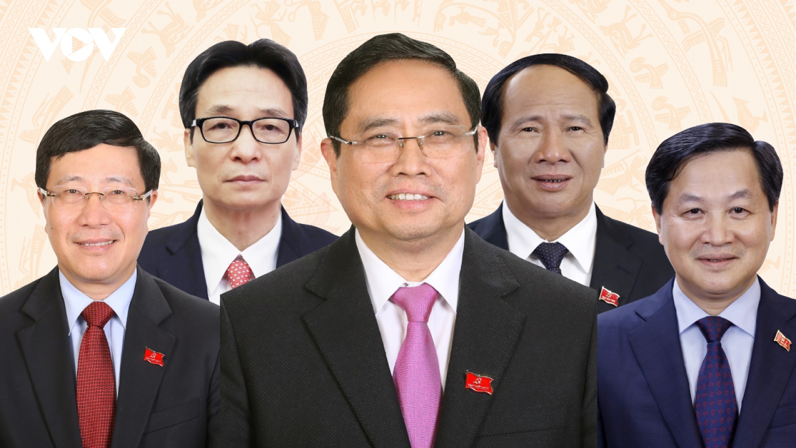 The 27-member Cabinet of Vietnam for the 2021-2026 term