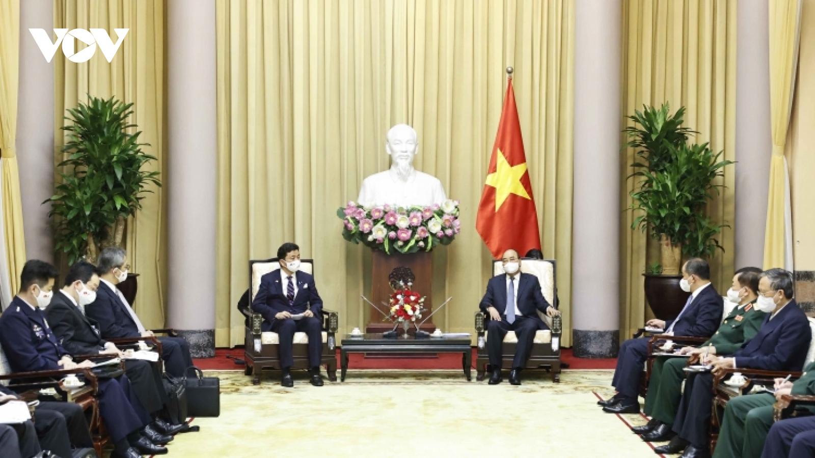 State President supports stronger Vietnam-Japan defence ties