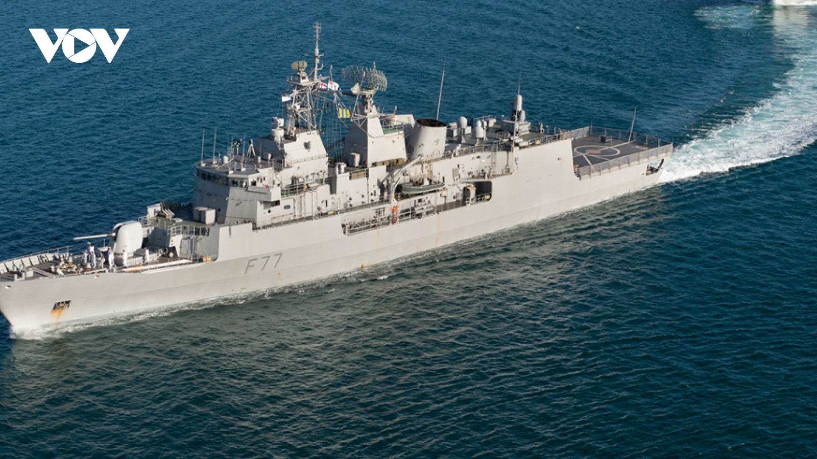 Vietnam responds to UK and New Zealand battleships entering East Sea