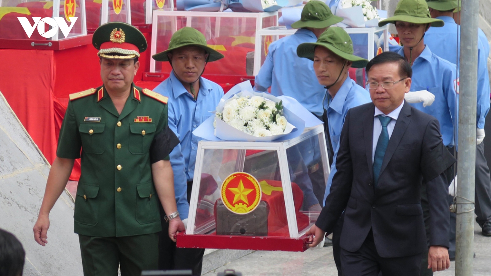 Remains of Vietnamese soldiers in Laos and Cambodia reburied
