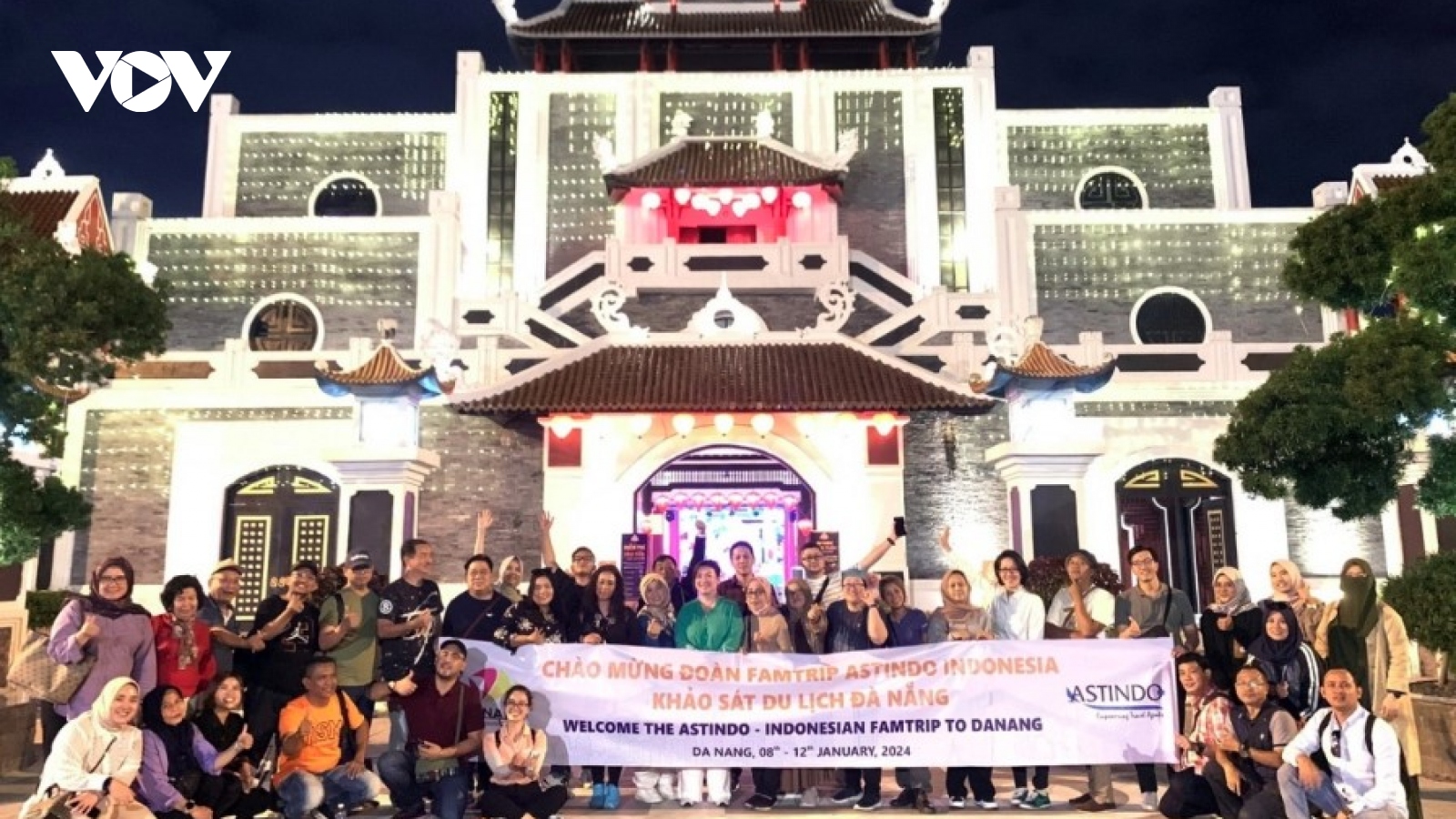 Indonesian famtrip delegation explores Da Nang