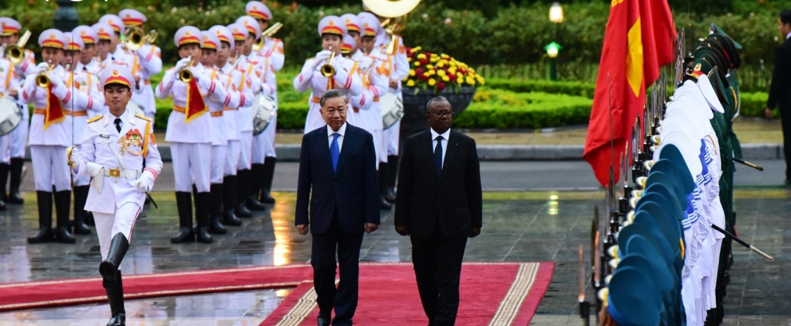 Guinea-Bissau President warmly welcomed in Hanoi on official visit