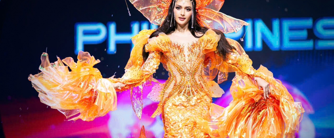 Beauties wow in national costume competition at Miss Cosmo 2024