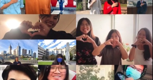 OVs students make video to encourage Vietnam amid COVID-19