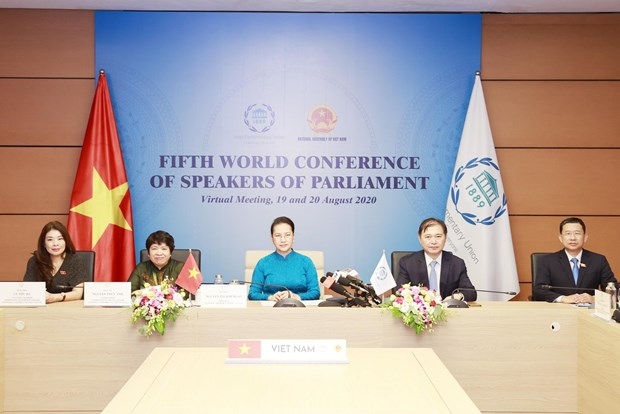 Remarks by NA Chairwoman Nguyen Thi Kim Ngan at seminar on climate change urgency