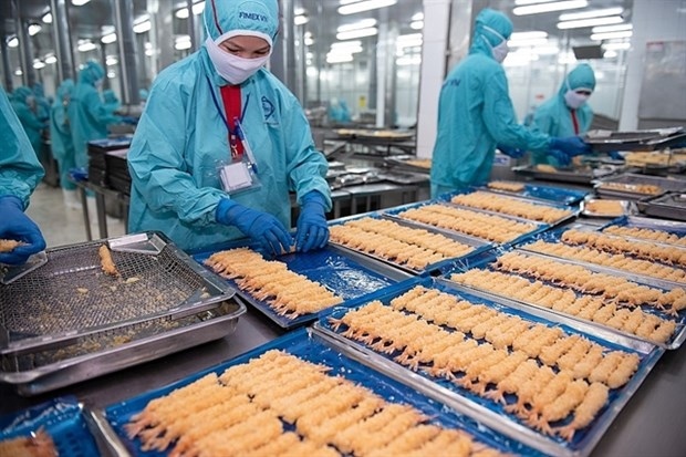 Shrimp exports projected to up 9.8% to US$3.7 billion this year