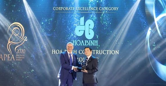 Local construction company receives Asian honour