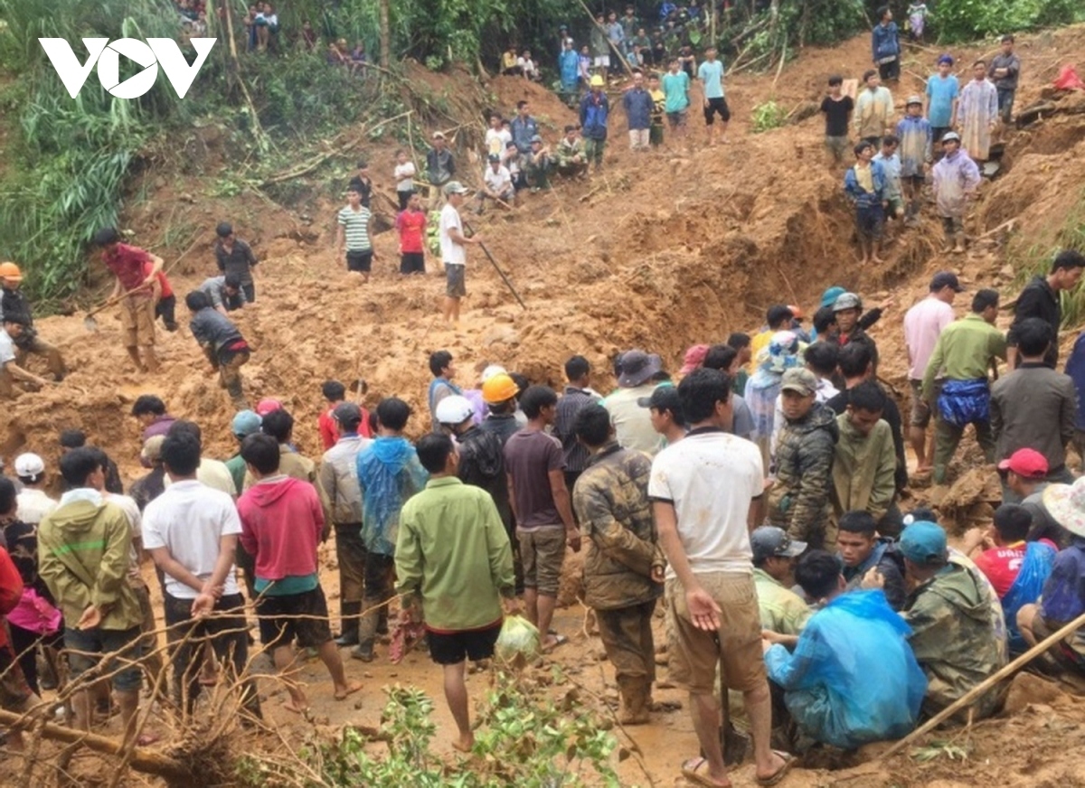 Central Vietnam floods, landslides leave 84 dead, 38 missing
