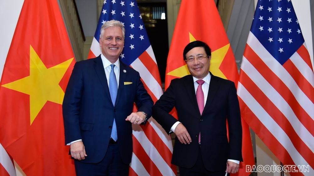 US Security Advisor O’Brien welcomed in Hanoi