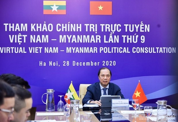 Vietnam, Myanmar hold 9th political consultation