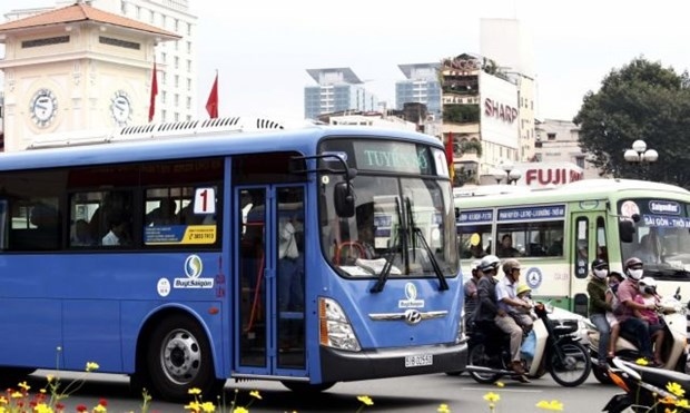 HCM City to open five electric-bus routes for 2-year trial run