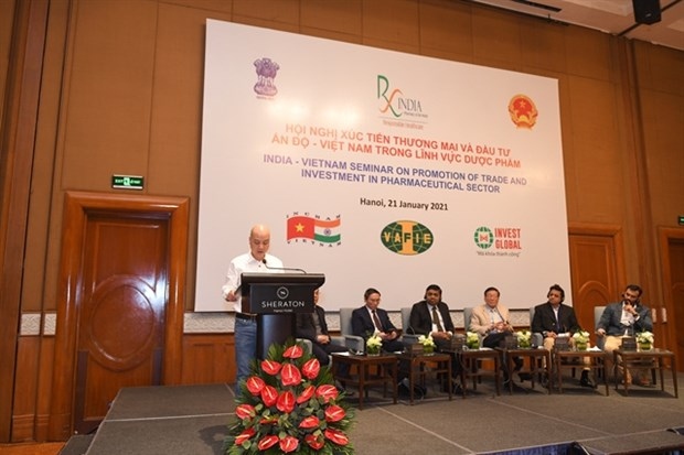 Vietnamese, Indian pharmaceutical firms have great opportunities in Vietnam