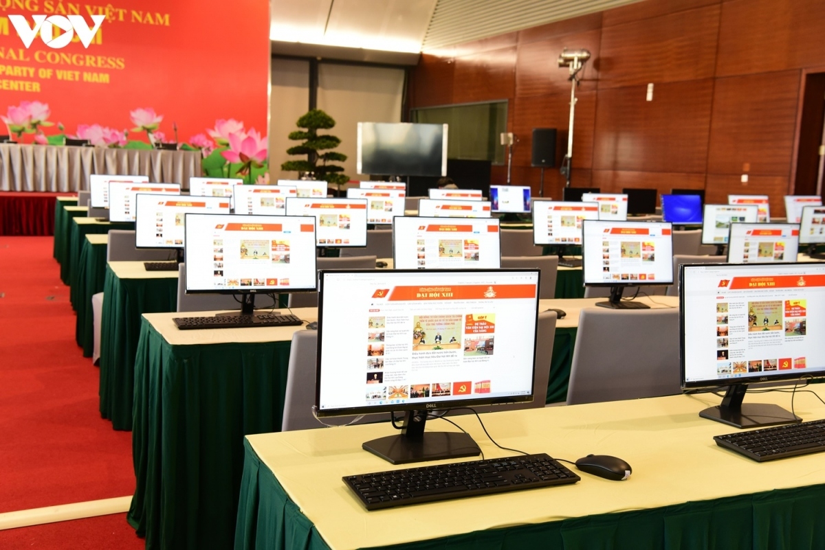 Press Centre for 13th National Party Congress ready to open on January 22