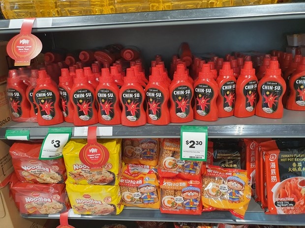 Vietnamese goods hit shelves in Australian market