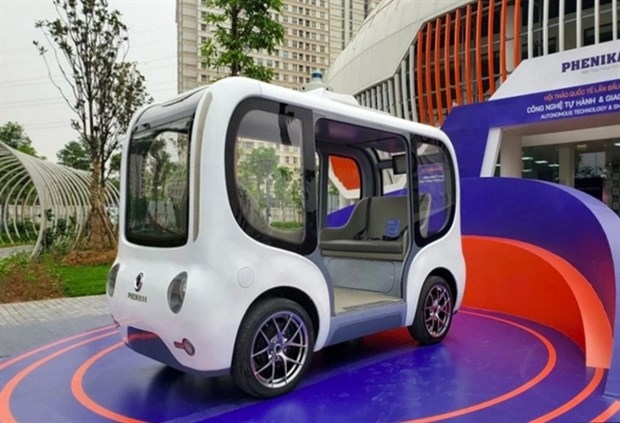 Vietnam’s first autonomous vehicle debuts