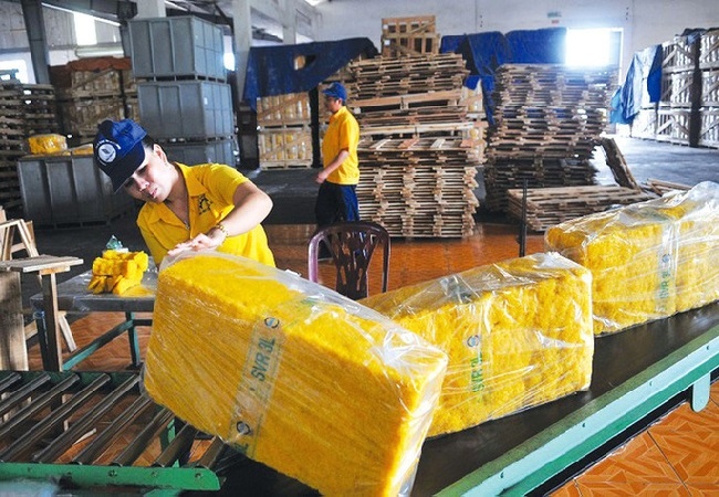 Vietnamese rubber exports enjoy surge over four-month period