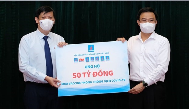 COVID-19 vaccine fund raises VND185 billion