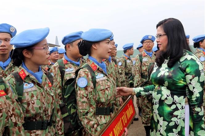 Another female Vietnamese officer takes on UN peacekeeping missions