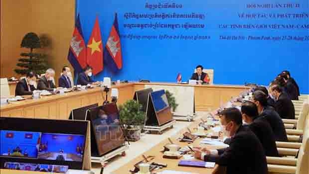 Vietnam, Cambodia boost cooperation along border areas