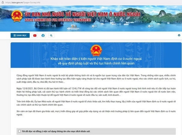 State Committee for Overseas Vietnamese Affairs launches portal