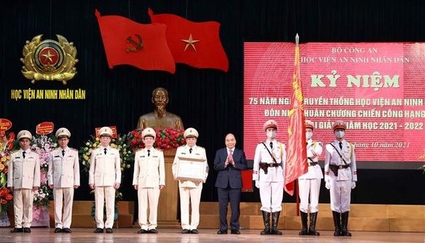President highlights need for elite, politically firm People’s Security Academy