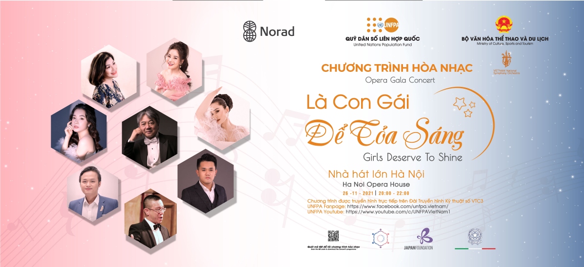 Hanoi to host 'Girls Deserve to Shine' concert