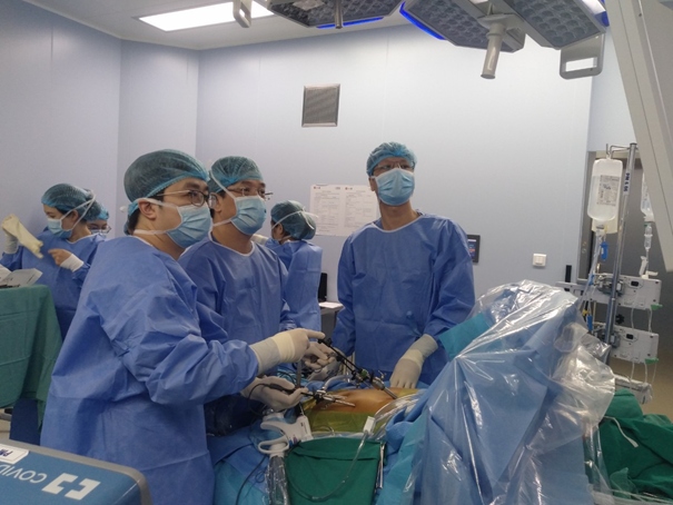 First endoscopic surgery to take liver from living donor performed